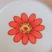 Vintage Porcelain Mod Flower Coaster Set on Etsy by EdibleComplex