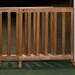 Amish Adjustable Dog 48 inch Gate Wooden Puppy Moveable Ajustable Stand Alone