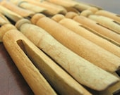 Vintage Wooden Clothes Pins, lot of 15