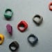 Stainless Steel Crayon Rings set of 8 Choose Size: 5, 6, 7, or 8