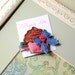 Girls Cupcake Alligator Clip