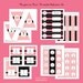 Paris Birthday Party or Shower Premium Printable Set by FLIPAWOO - Passport to Paris Collection - Customized Printable Files