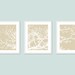 Magnolia Tree Branches - Digital Prints Set - Beige Tan Neutral Decor - Original Modern Art - Home Decor - Spring Summer Woodland Tree