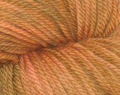 SALE - 25% off original price Peachy Tan Hand Painted Shambhala Yarn