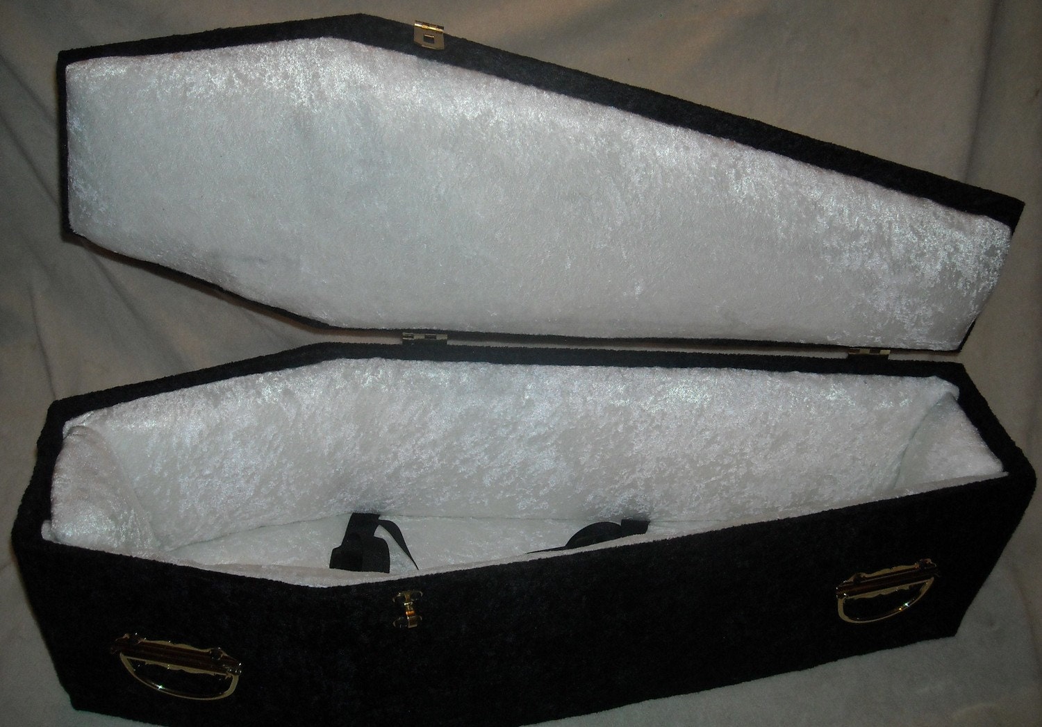 Coffin Shaped Doll Case