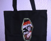 Dracula Coffin Tote