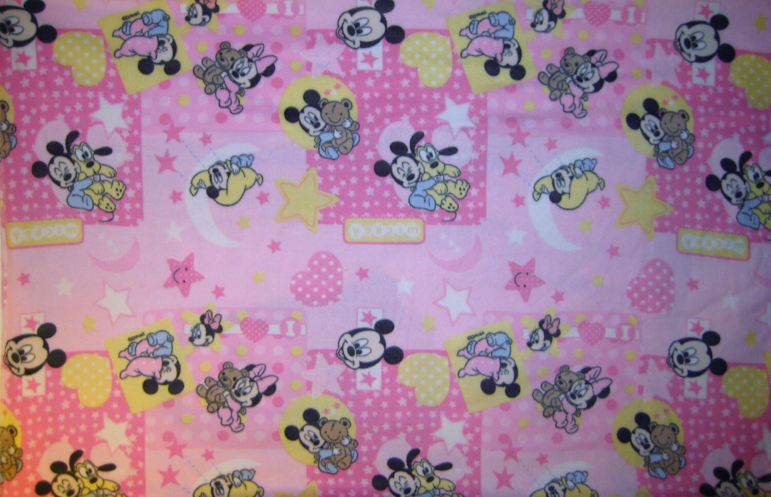 Pink Fleece Fabric