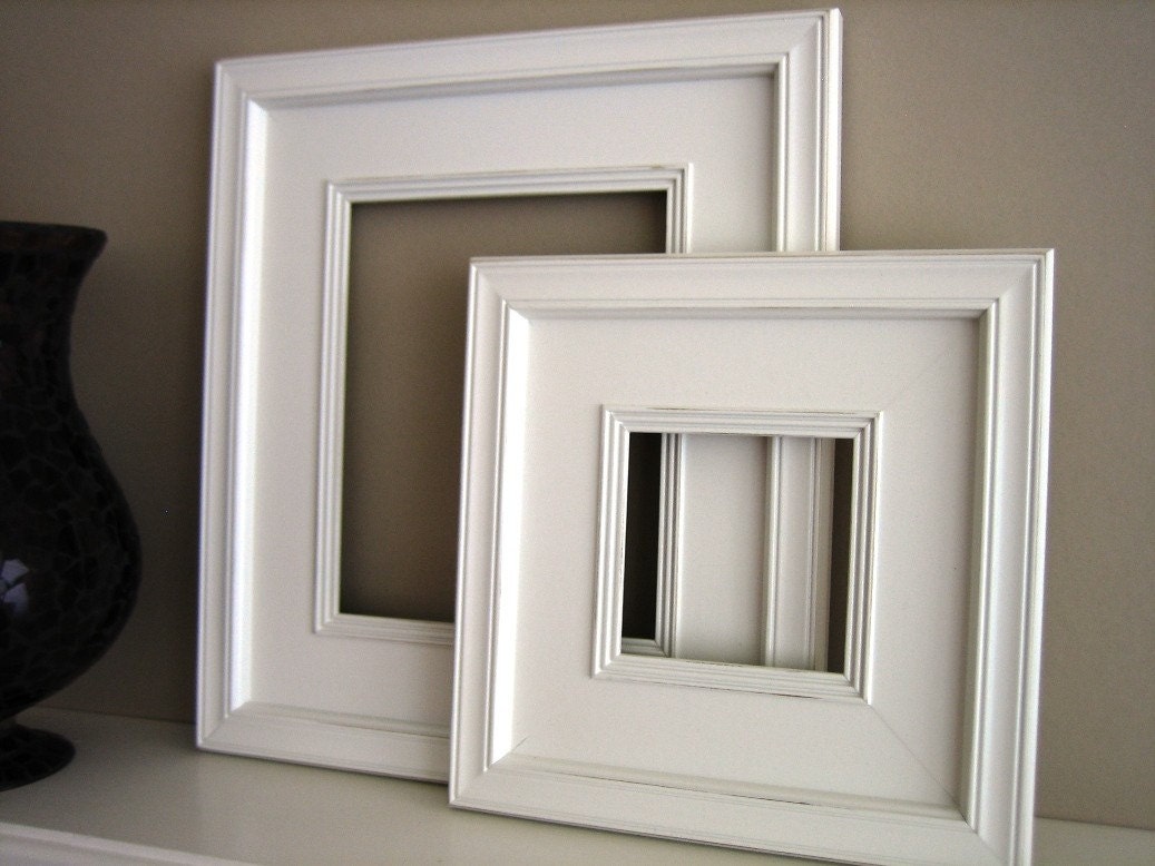 4x6 or 5x5  Picture Frame / White on Plein Air
