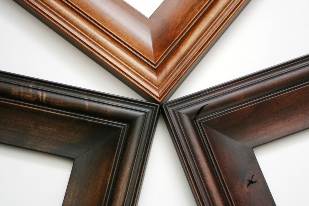 8x10 Picture Frame / Cottage Style in Three Stained Finishes