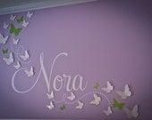 Buy 2 Sets Get 1 Set FREE 3D Butterfly Wall Art Nora Style Cut  Baby Nursery Home Decor Adhesive Included