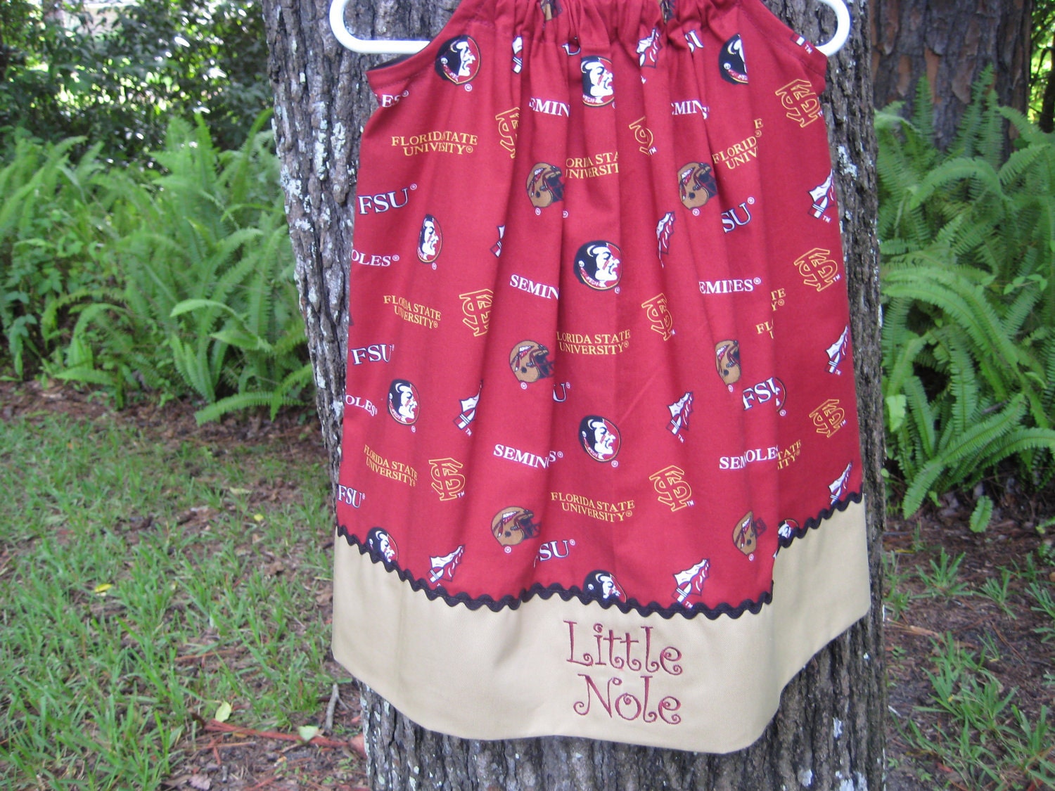 FREE SHIPPING Florida State Seminole Pillowcase Dress