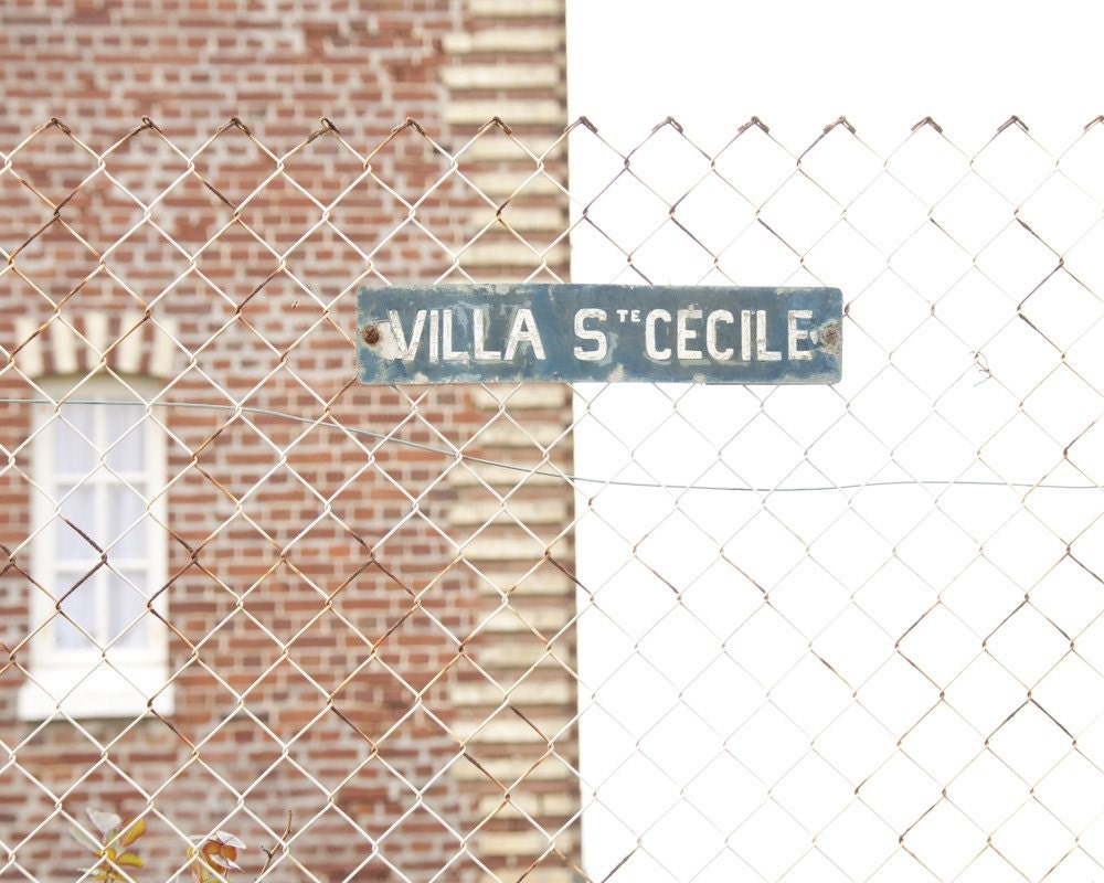 Beach villa Photo - France - 8 x 10 - Fine Art Photography print - French home decor Wall art