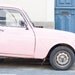 Pink retro french Car photography print South of France 8x10 French color still life wall decor poster home decor vintage street photography