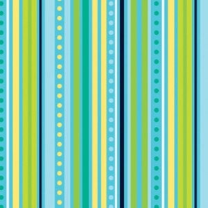 Aqua Stripe Fabric