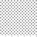 Black and White Polka Dot Flannel, 1 Yard