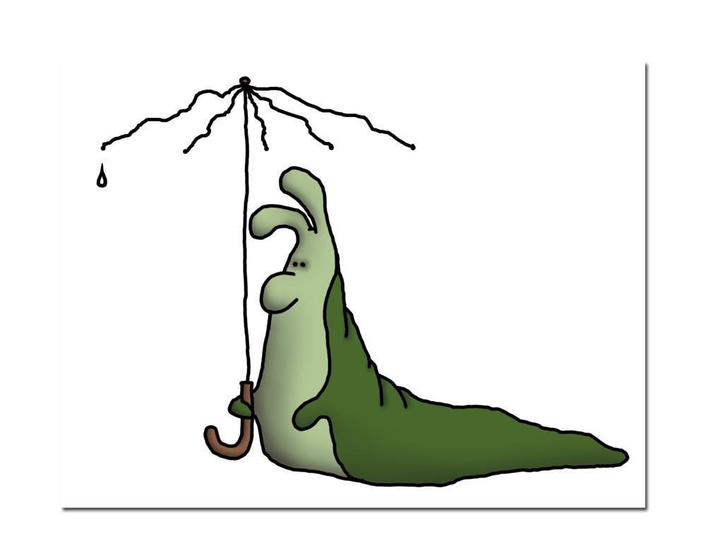 Greeting Card - Mr. Slug