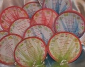 Lollipop/Candyland Invitation Set of 10