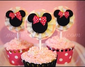 Minnie's Bowtique Cupcake Topper