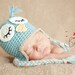 NEW Sleepy Owl Newborn Photography Made To Order Other Sizes Available