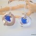 Sea Glass Blue Beachglass Earrings