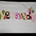 Personalized Pillow Case Custom Applique