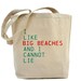 4 Bridesmaid Gifts - Beach Wedding - 4 Beach Bags - I Like Big Beaches And I Cannot Lie - Free Shipping beach lover gift