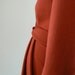 Maternity Dress, Carmin Red. Sale Half price. Perfect for breast feeding.