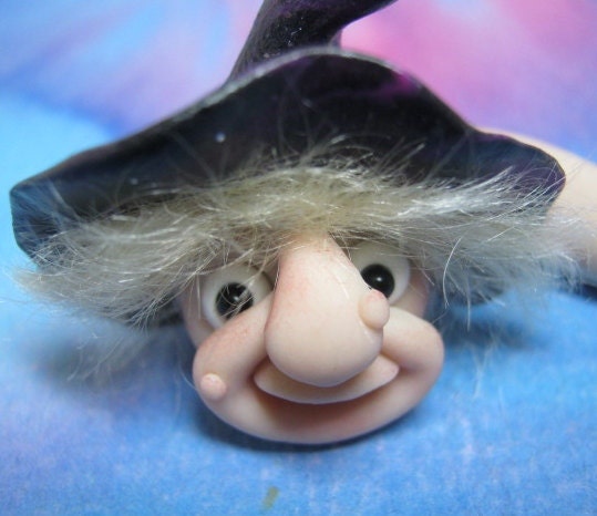 SALE Dorrie Magical HagWorm Witch OOAK Sculpt by Artist Ann Galvin Coupon Code GOBLINRY