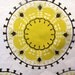 SUZANI Style Medallion band by Robert Allen Color Citrine