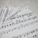 Custom Listing for Rachel0098 Music Note Envelopes