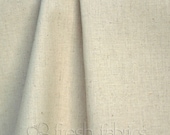 1 METRE of Unbleached Organic Cotton/Hemp fabric