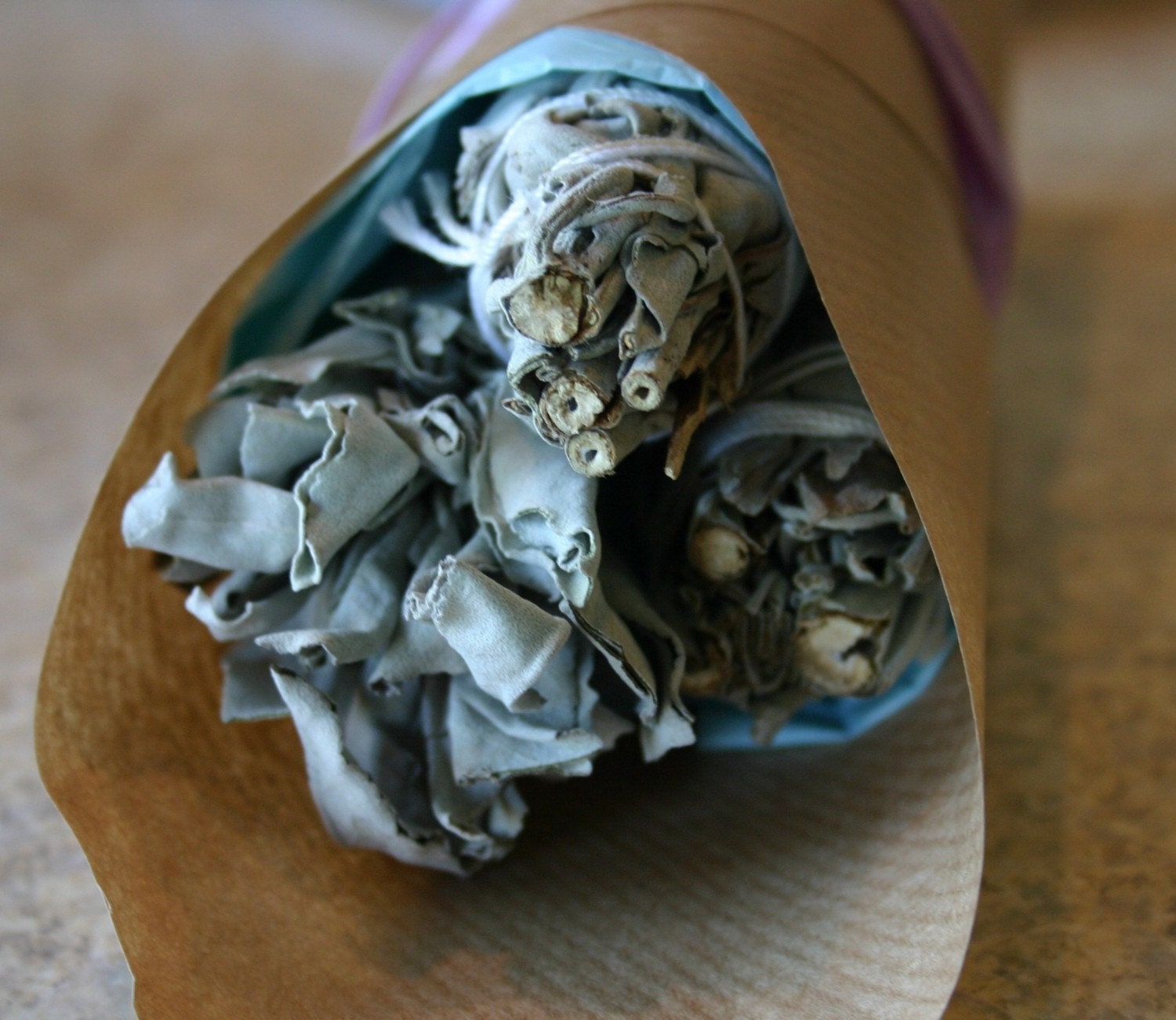 3-pack white sage smudge sticks, 4 inches each