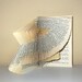 Book Statement - book sculpture - folded book- OoaK