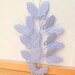 Butterfly Wall Hanging - Painted Springtime Garden Lilac Lavender - stamped embossed metal - upcycled shabby cottage chic