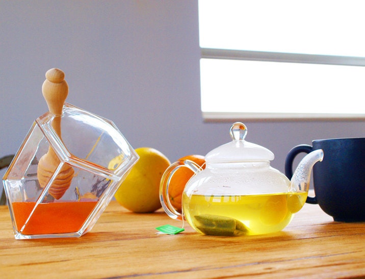 Hive Honey Set - Clear Glass