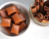 Limited Edition - Cinnamon Vanilla Caramels - 1/2 lb in a Jar