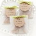 Fleur de Sel Caramel Wedding Favors in Eco Friendly White Glassine Envelopes - 100 Guests
