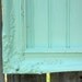 RESERVED For NORA PLATT Coat Rack / Towel Hooks Aqua Green Gesso Frame
