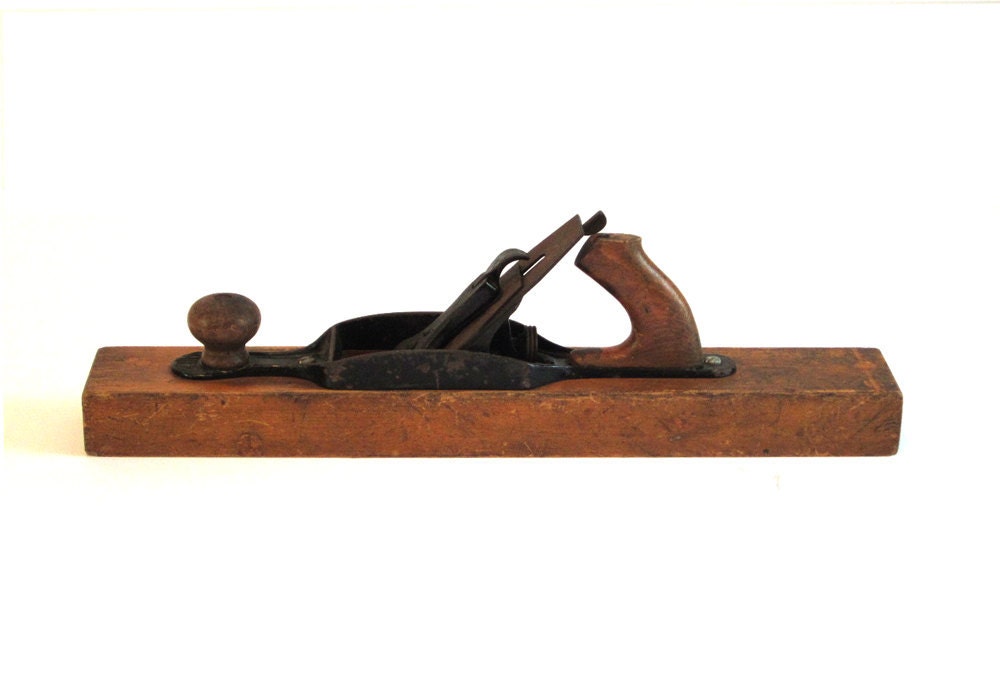 Vintage Antique Bailey Wood Bottom Plane Planer