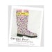 Garden Boot Paper Pieced Pattern