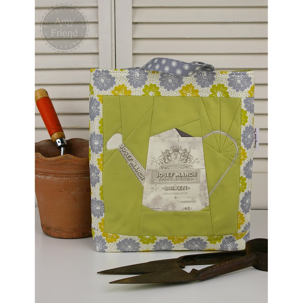 Watering Can Paper Pieced Pattern
