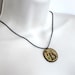 Personalized Necklace Initial Jewelry Pendant Monogram Swarovski Crystals Dictionary Librarian Teacher