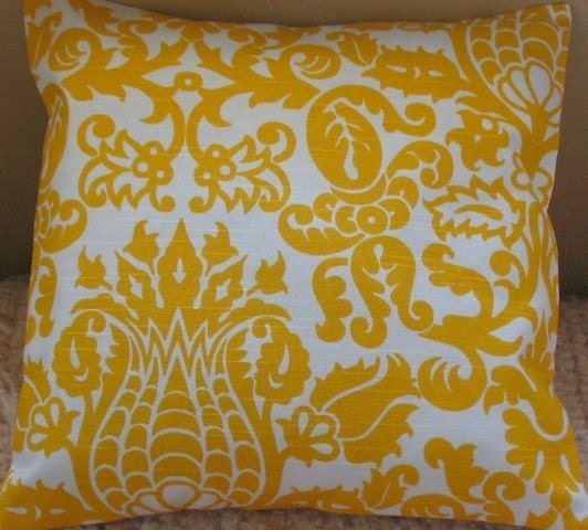 New  Release THE Corn Yellow Collection  16 x 16 Pillow Covers Amsterdam  BOTH SIDES