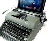 USB Typewriter Computer Keyboard -- Olympia Deluxe c. 1940