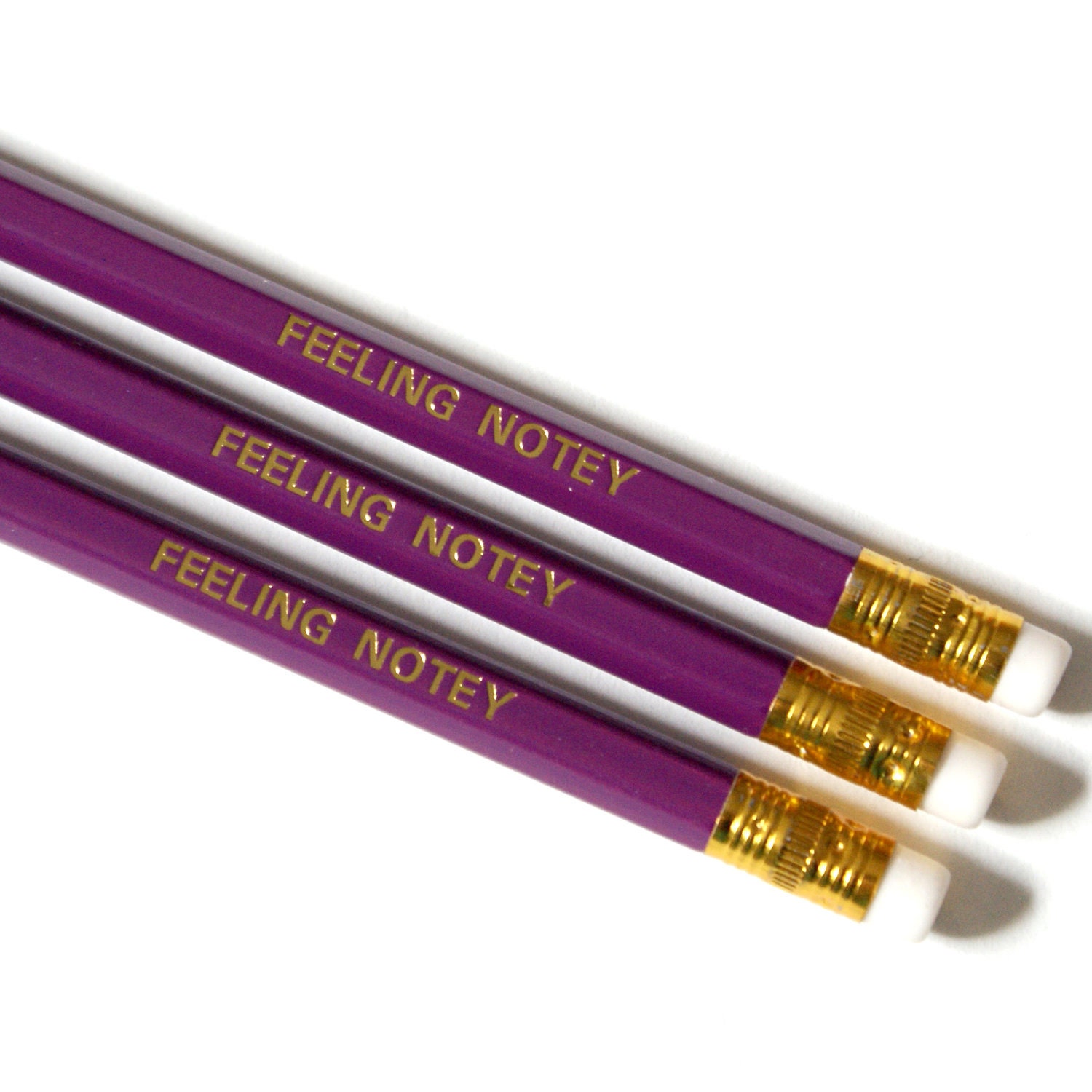 Engraved Pencils: Feeling Notey
