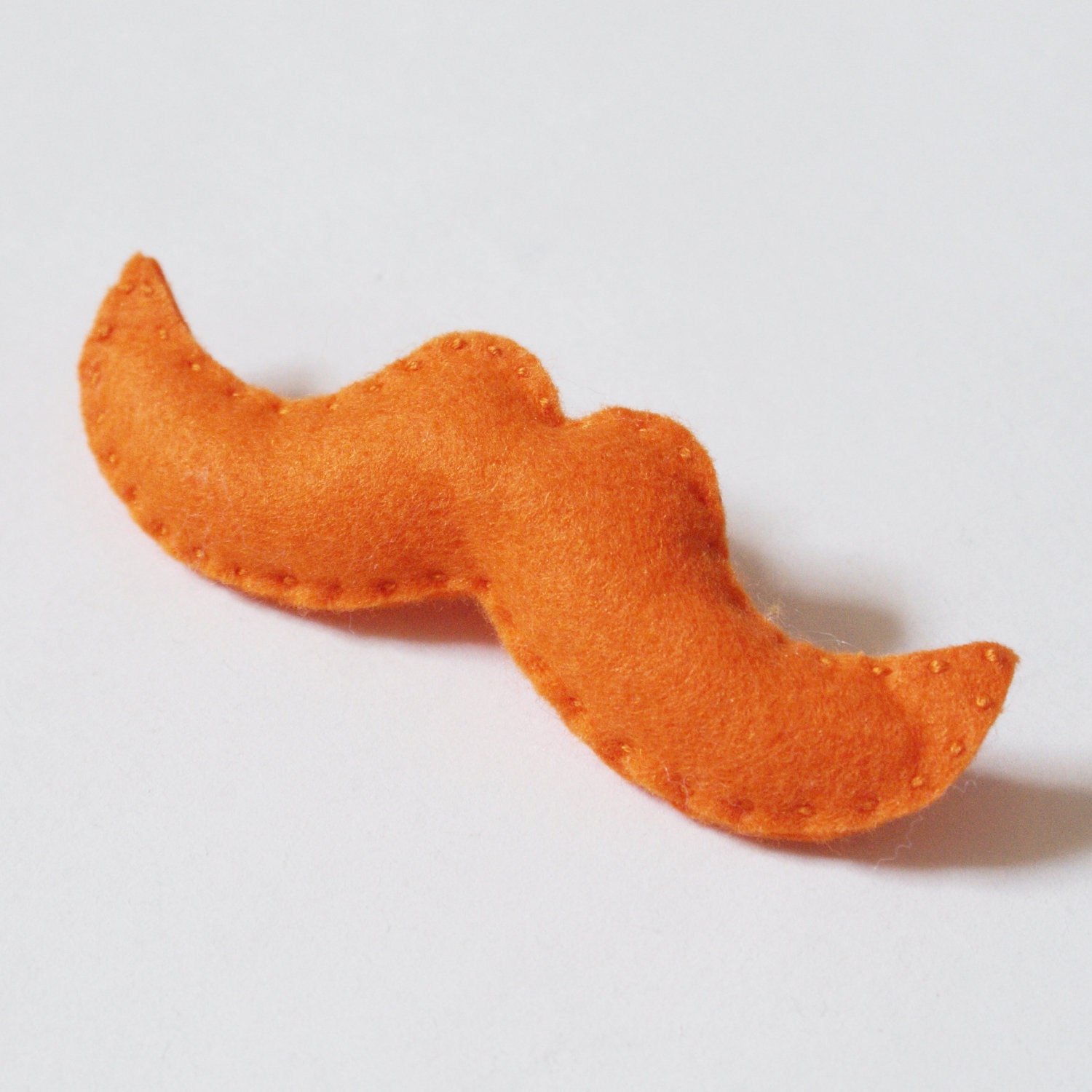 Ginger Moustache Brooch