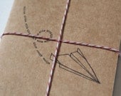 Paper Airplane Moleskine: Customised Note Book