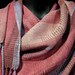 soft lightweight shawl, summer shawl, woven soy silk shawl bamboo soysilk wrap designed by Loom On The Lake (20416)