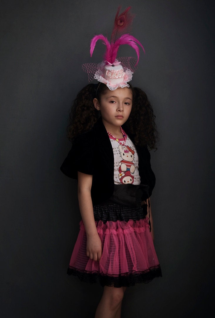 Cotton Kitty Mini Top Hat Small