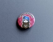 Konan Naruto pinback button/magnet